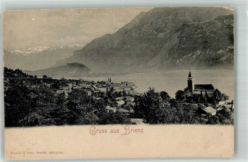 3855 Brienz BE Foto AK Gruss aus