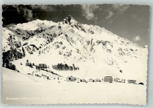 7563 Samnaun Dorf 1956 Winter