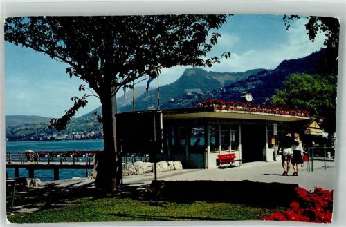 1844 Villeneuve VD 1972 Foto AK Le Quai
