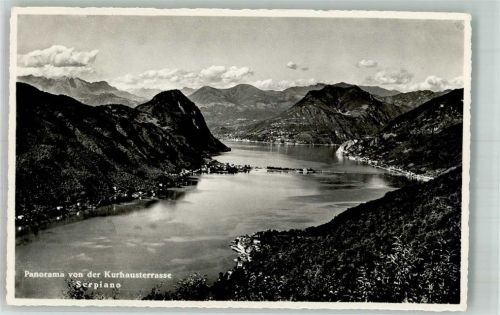 6867 Serpiano 1959 Foto AK Blick von der Kurhausstrasse