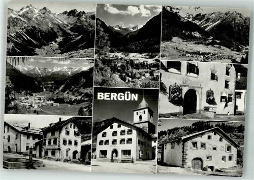 7482 Bergün Bravuogn Foto AK