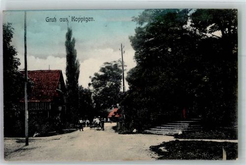 3425 Koppigen 1912 Foto AK Gruss aus