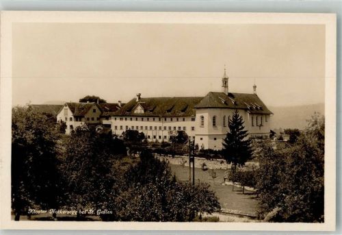 9000 St. Gallen S. Gallo Foto AK Kloster Notkersegg
