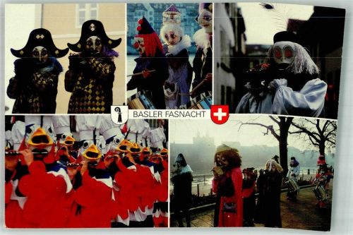 4000 Basel Bâle Foto AK Fasnacht