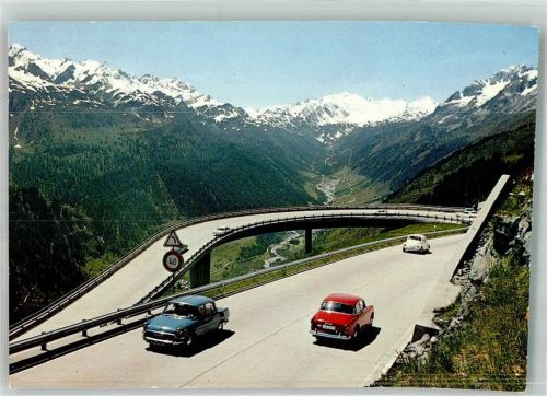 6781 Bedretto Foto AK Auto Gotthardstrasse