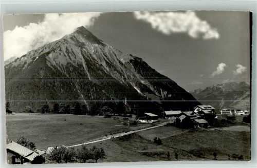 Niesen Foto AK Wachthubel Aeschi