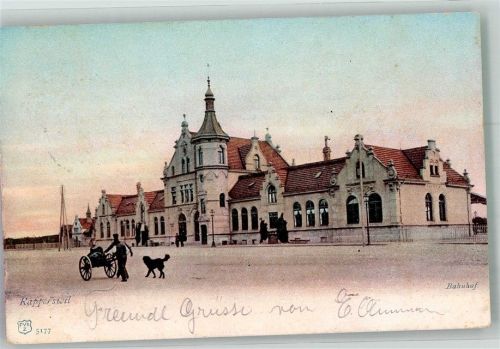 Rapperswil SG Bahnhof Bahnhof Schweiz 1906 Foto AK