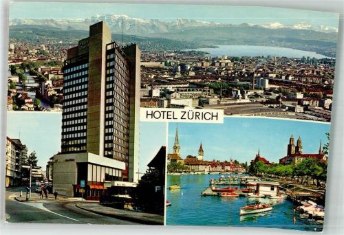 8000 Zürich Foto AK Hotel Zürich Hafen