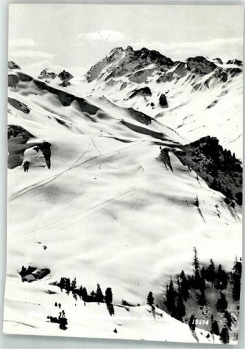 Fluchthorn Samnaun Winter