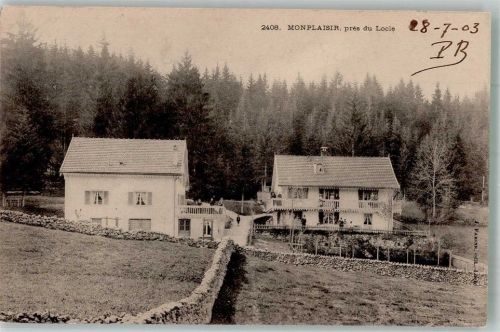 2400 Le Locle 1903 Foto AK Montplaisir