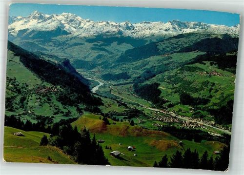 7130 Ilanz 1973 Foto AK Bündner Oberland