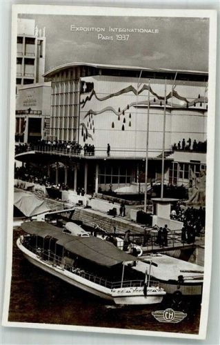 1200 Genève Genf Foto AK Ausstellung 1937 Paris Pavillon Suisse