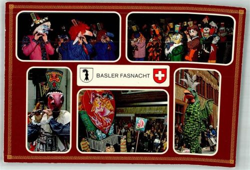 4000 Basel Bâle Foto AK Fasnacht