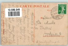 2000 Neuchâtel Neuenburg Gebrauchsspuren XXII. Fete Federale de Chant 1912 Sonderstempel