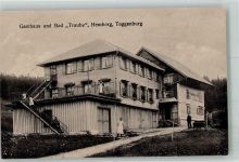 9633 Hemberg Foto AK Gasthaus und Bad Traube