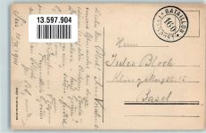 7542 Susch Foto AK Postkutsche Hotel Schweizerhof Feldpost Bataillon 160