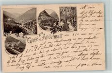 6490 Andermatt 1902 Vorläufer Vorläufer