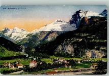 3718 Kandersteg Foto AK Bahnhof