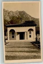9494 Schaan Foto AK Kirche Friedhofskapelle Ort handschriftlich