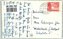 7563 Samnaun Dorf 1953 Winter Engadin