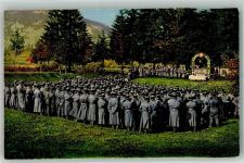 Feldgottesdienst Grenzbesetzung 1914 Verlag Goetz Nr. 6020 Militär Schweiz 1915