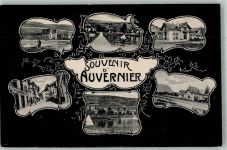 2012 Auvernier 1906 Foto AK Bahnhof Geschäft