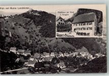 4112 Flüh Gebrauchsspuren Burg Ruine Landskron Gasthaus zur Rose