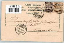 9000 St. Georgen 1906 Foto AK Postamt Kath. Schulhaus