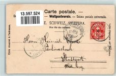 9657 Unterwasser 1899 Foto AK Pension Kuranstalt Sternen