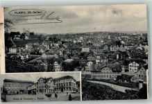 9230 Flawil Foto AK Feldpost Bataillon Nr. 81 Hotel und Tonhalle zum Rössli