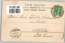 9200 Gossau SG 1908 Foto AK Gasthaus zum Tiger