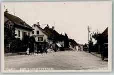 8180 Bülach 1956 Foto AK Auto Schaffhauser Straße Gasthaus Hirschen