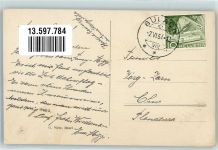 8180 Bülach 1956 Foto AK Auto Schaffhauser Straße Gasthaus Hirschen