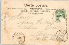 6162 Entlebuch 1905 Foto AK Bahnhof Straße