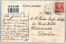 8000 Zürich 1907 Foto AK Asylstrasse 40