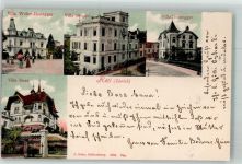 8630 Rüti ZH 1903 Foto AK Villa Weber Sequin Honegger Hess