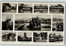 1200 Genève Genf 1930 Foto AK Denkmal de la Reformation Büro International Palais des Nations Postamt
