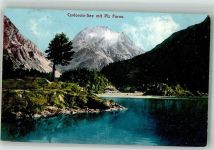 7606 Bondo 1909 Foto AK Cavloccio See Piz Forno