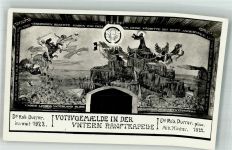 6072 Sachseln Foto AK sign. Dr.Rob. Durrer Votivgemälde Untere Ranftkapelle