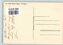 3823 Wengen Foto AK Hotel Eiger