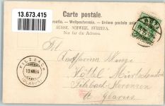 Rüti ZH Bahnhofsplatz Bahnhof Eisenbahn Bahnhof Schweiz 1904 Foto AK
