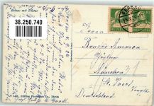 6442 Gersau 1924 Foto AK Kirche