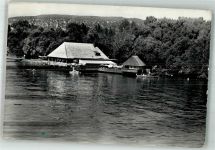 8000 Zürich Foto AK Gasthaus Fischstube Zürichhorn