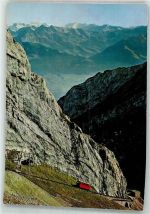 6010 Pilatus Kulm Foto AK Zahnradbahn Pliatus-Kulm