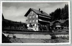 3625 Heiligenschwendi 1945 Foto AK Pension Alpenrösli Schwendi