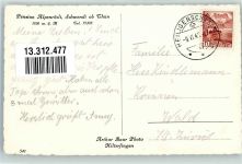 3625 Heiligenschwendi 1945 Foto AK Pension Alpenrösli Schwendi