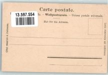 1824 Caux Foto AK Bahnhof Bergbahn