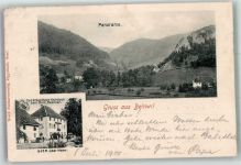 4229 Beinwil SO 1901 Foto AK Gasthaus Kurhaus Neuhäusl