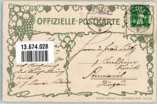 8706 Meilen 1912 Lithographie Ausstellung Landwirtschaft 1912