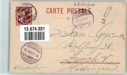 2019 Rochefort La Tourne 1897 Lithographie Hotel Pension de la Tourne Vorläufer